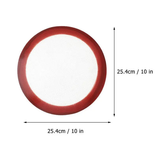 Bread Bread Bread Baking Pans Baking Mat Silicone round Baking Pads Pizza Non-Stick Heat Resistance Biscuit Baking Liners