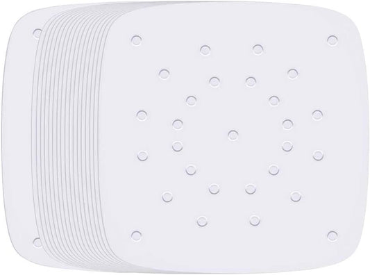 Air Fryer Parchment Paper, Set of 200, 8.5 Inch Square Airfryer Liners/Steaming Parchment Liner/Perforated Parchment Paper for Air Fryer, Steaming Basket and More